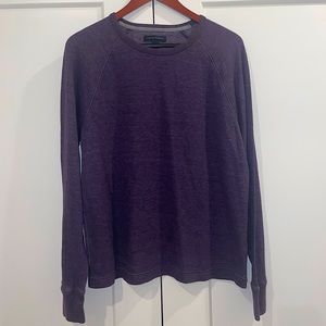 Men’s Banana Republic Purple Crew Neck Sweater Size Large